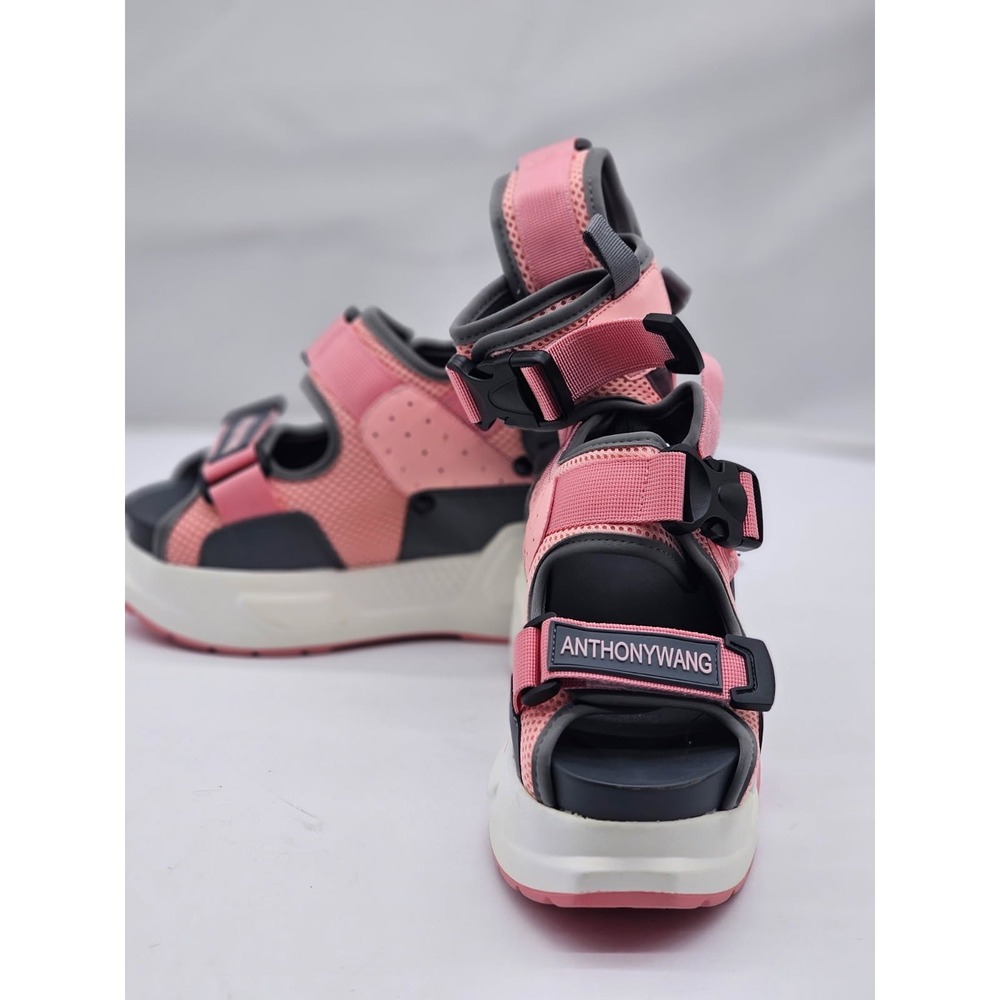Anthony Wang Platform Sandals Mulberry-03 Size 7